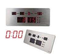 orologio a led ufficio digitale da tavolo parete data ora temperatura digitale