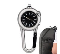 Orologio a moschettone,Orologio da Polso a moschettone con Clip - Zaino da Tasca a Clip Orologio per Gli Sport all'Aria Aperta Huiba, Attributo Singolo, 1