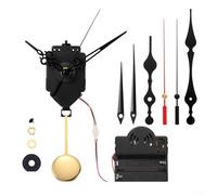 Orologio a pendolo al quarzo con movimento oscillante con scatola musicale Westminster, pendolo e 3 set di puntatori, per orologio da parete fai da te