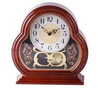 Orologio a pendolo, alimentato a batteria, decorativo, da parete, per soggiorno e caminetto