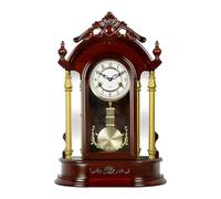 Orologio a pendolo con carillon - Orologio a pendolo vintage per soggiorno, ufficio e decorazione della casa, design classico, cronometrista decorativo per uno stile senza tempo