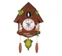Orologio a pendolo innovativo design casa con elemento a cuc giocoso