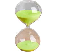 Orologio A Sabbia, Timer A Sabbia, Timer A 45/60 Minuti Timer A Sabbia Portatile Timer A Clessidra in Vetro Sabbia Grande E Colorato Timer A Clessidra Misure I, Grün, 45 Minutes(14.5 * 7.5cm)