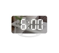 Orologio A Specchio A LED - Display Digitale Con Regolazione Della Luminosità Automatica, Orologio Da Scrivania Moderno Per Camera Da Letto, Dormitorio, Ufficio E Studio, Decorazione Estetica Per La C