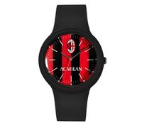 Orologio AC MILAN P-MN480XN2 Silicone Nero 38mm OFFICIAL