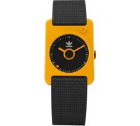 Orologio adidas RETRO POP TWO AOST22543 Uomo Donna Cinturino Arancione Nero 5...