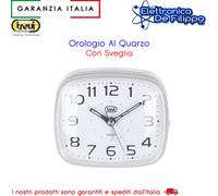 Trevi SL 3054 Orologio Al Quarzo Con Sveglia Grande Quadrante Tasto Snooze Light