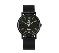 Orologio al quarzo luminoso e minimalista, alla moda, per coppie, con supporto per il polso, BK1, 2x24x1.5cm