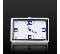 Orologio al quarzo per cruscotto auto, con vetro e display trasparente, include adesivo e morsetto Tuyere per il fissaggio all'interno del veicolo S (I)