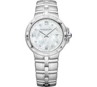 Orologio AL Quarzo Raymond Weil Parsifal Donna, Madre Perla, Giorno, 8 diamanti