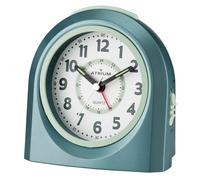 Orologio Alarm Analogico Quarzo Verde A921-35 Senza Ticchettio Con Luce E Snooze