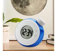 Orologio alimentato ad acqua Orologio da tavolo retrò Sveglia per tavolo