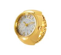 Orologio analogico ad anello, per uomini e donne, display accurato 'ora