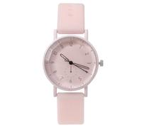 Orologio analogico al quarzo da donna, casual, in pelle, con numeri