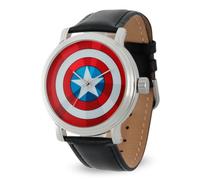 Marvel Orologio analogico al quarzo vintage per adulti, nero, vintage, Nero, Vintage