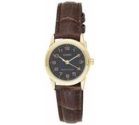 Orologio analogico da donna Casio LTP-V001GL-1B quadrante nero tono oro | Pel...