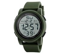Orologio analogico della gioventù della vigilanza degli uomini della vigilanza degli uomini, Verde, misura unica