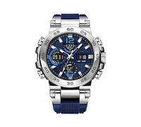 Orologio analogico digitale da uomo, resistente all'acqua, con | Orologio Luminescente Progettato per le attività sportive, l'ufficio formale, i viaggi Quotid