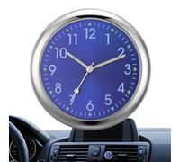 orologio analogico luminoso | Orologio per per auto al quarzo | Orologi di sostituzione automobilistica Quartz | Mini orologio adatto per interni per auto, griglia di ventilazione, sc