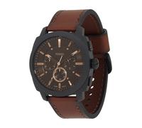 FOSSIL Orologio analogico 'MACHINE' castano / nero, Taglia One Size