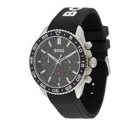 Orologio analogico 'RUNNER' Uomo BOSS Einheitsgröße nero / argento / bianco