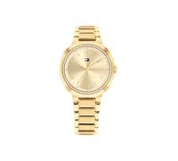 Orologio analogico Tommy Hilfiger da donna con bracciale in acciaio tono oro