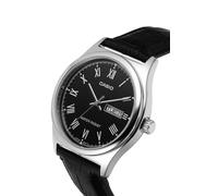 Orologio Analogico Uomo CASIO MTP-V006L-1B Quadrante Nero Cinturino Pelle...
