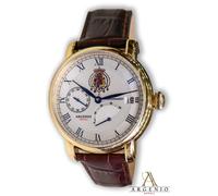 Orologio Argenio Napoli automatico acciaio placcato oro Borbone Regno 2 Sicilie