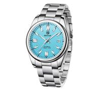 - Orologio Automatico Benyar Subacqueo 100M Uomo Lussuoso Elegante Celeste