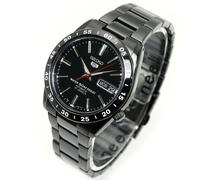 Orologio automatico da uomo SEIKO SEIKO 5 SNKE03K1 nuovo nero autentico