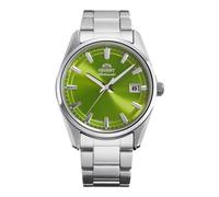 Orient Stretto RA-AC0R05E30B 38.5mm Orologio Meccanico Automatico Unisex - Quadrante Verde, Cassa e Bracciale in Acciaio Inox, Display Data, Edizione Limitata