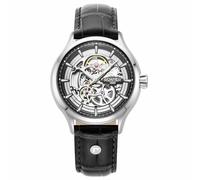 Roamer Competence Skeleton IV, orologio scheletrico automatico, 43 mm, cassa in acciaio inox, vetro zaffiro, movimento meccanico, impermeabile fino a 50 m, classico elegante orologio da polso da uomo