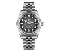 Orologio Automatico San Martin, Cassa in Acciaio 316L 39mm, Movimento NH35A, Impermeabile 100M, Bracciale in Acciaio Inox, V 3, Abito di lusso