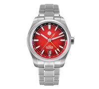 Orologio automatico San Martin GMT, cassa in acciaio inossidabile da 39 mm, resistente all'acqua 100 m, movimento 9075, V 3, Lusso/Sport