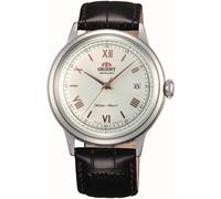 Orologio automatico uomo Orient Bambino TAC00008W0 quadrante bianco cinturino...