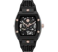 Orologio Automatico Uomo PHILIPP PLEIN THE SKELETON PWVBA0523 Silicone Nero
