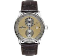Zeppelin Orologio da uomo serie Friedrichshafen regolatore automatico con cinturino in pelle marrone 8522-5