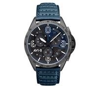 Orologio AVI-8 al Quarzo Cronografo AV-4077-04 Quadrante Grigio e Blu da Uomo