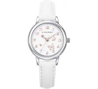 Orologio Bambina Acciaio 28 MM Guinzaglio Bianca + da Polso Argento 1ª Rosa - 30