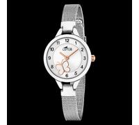 Orologio Bambina Maglia Acciaio Cassa Con Farfalla Lotus 18862/1 Comunione