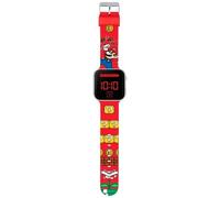 Orologio LED Super Mario con licenza per bambini