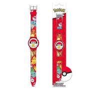 Orologio bimbo Rocco Giocattoli 24006232 POKEMON Digitale Rosso