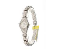 Orologio bracciale donna Q & Q con cinturino in acciaio e brillantini