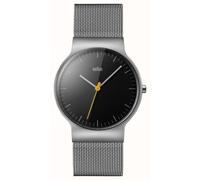 Braun classic gent watch orologio Uomo Analogico Al quarzo con cinturino in Acciaio INOX BN0211BKSLMHG