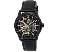 Orologio Bulova Sutton Automatico Cuore Aperto Impermeabile 98A283 da Uomo