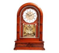 Orologio Caminetto Orologio da Tavolo Meccanico in Legno A Pendolo con Cronometraggio for Scrivania Studio Casa Hotel Orologi Salotto Appoggio