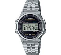 Orologio CASIO A171WE-1ADF Digitale VINTAGE Acciaio Chrono Alarm