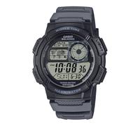 Orologio CASIO AE-1000W-8AVEF Digitale Silicone Grigio Chrono Sveglia 100mt
