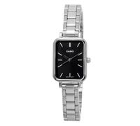 Orologio Casio al quarzo casual nero resistente all'acqua LTP-V009D-1E da donna