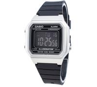 Orologio Casio al quarzo cronografo quadrante nero 50M W-217HM-7BV da uomo
